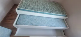 Cama nido con cajón y colchón
