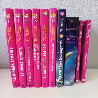 Lote 10 libros Tea stilton 