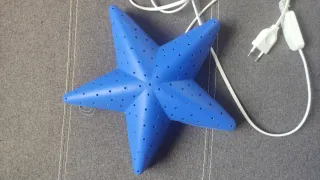 Lámpara Estrella Azul