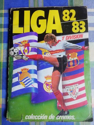 Álbum Liga 82-83 1ª División. 
