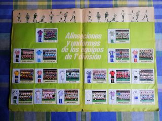 Álbum Liga 82-83 1ª División. 