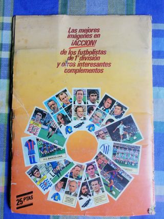 Álbum Liga 82-83 1ª División. 