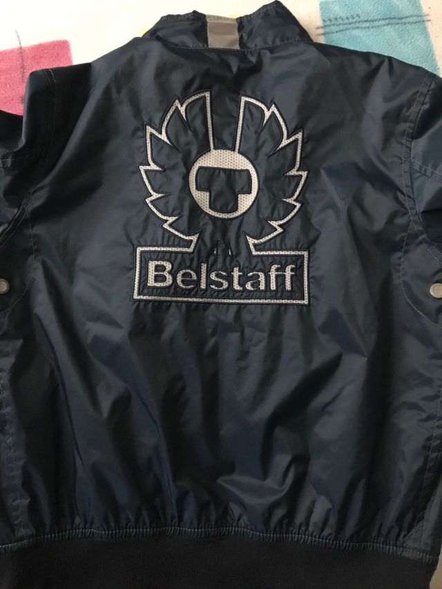 Chaqueta Belstaff azul niño