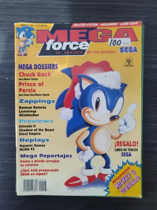 Mega Force Revista Nº 8 (SEGA)