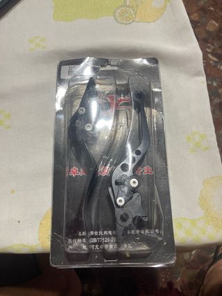 Manetas Moto Universales Negras nuevas