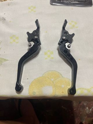 Manetas Moto Universales Negras nuevas