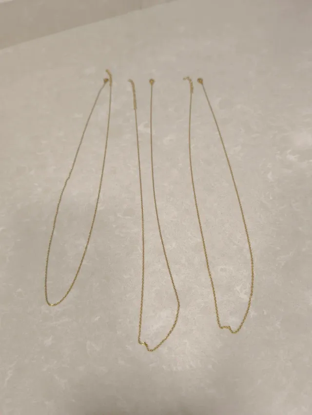 Todas juntas 2€ 60 cm doradas nuevas