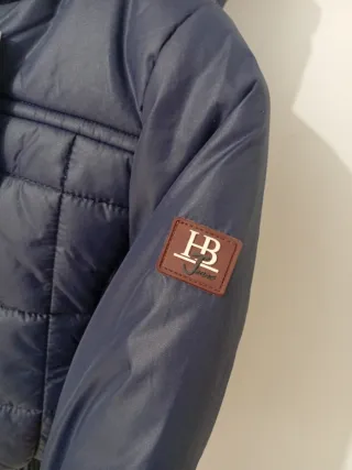 Giubbotto bimbo blu imbottito