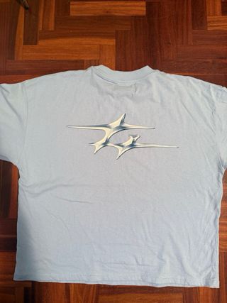 Camiseta GNG tatoo azul