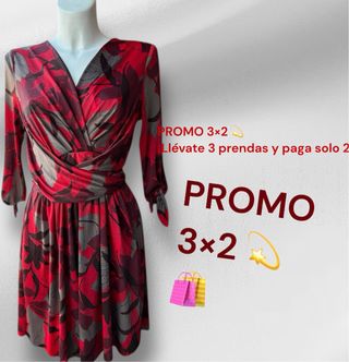 Vestido estampado Zara