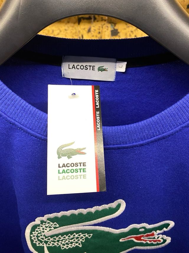 Sudadera Lacoste Azul