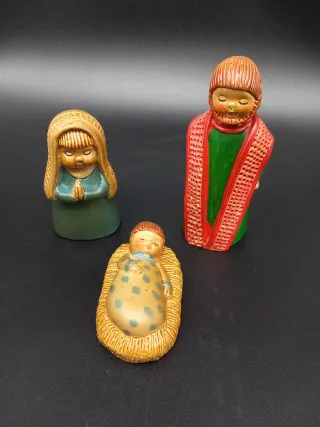 Presepe artigianale in ceramica