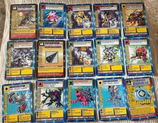 Lotto carte Digimon 1999 Bandai