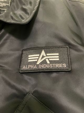 Chaqueta Bomber Alpha Industries Negra XXL