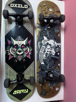 Monopatínes o skates Oxelo