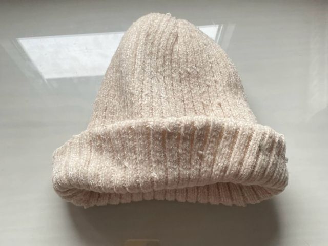 Gorro de lana invierno beige