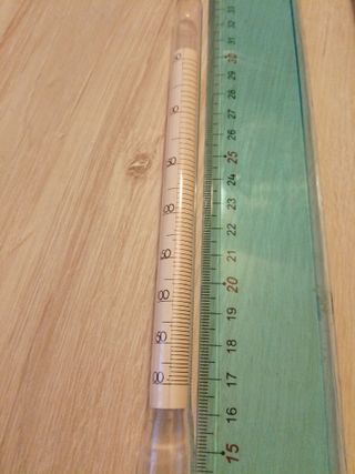 Termometro e tubi 32 cm