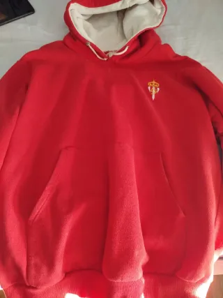 Sudadera Sporting de Gijón Roja
