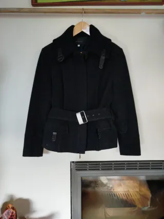 Chaquetón de mujer gris talla L
