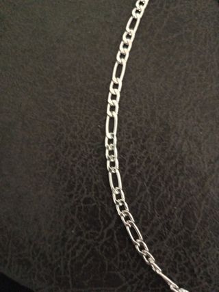 Conjunto Cadena 45cm y Pulsera 20cm Plata