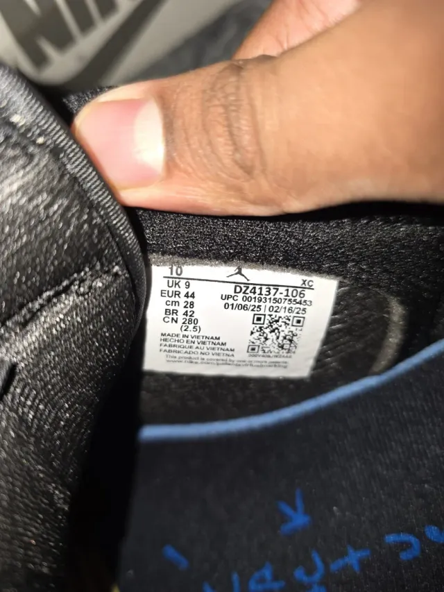 Jordan 1 Low Travis Scott Medium Olive