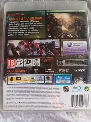 Killzone 3 PS3 Sony Shooter