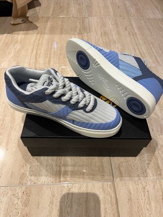 Zapatillas Fuego Azul Jade