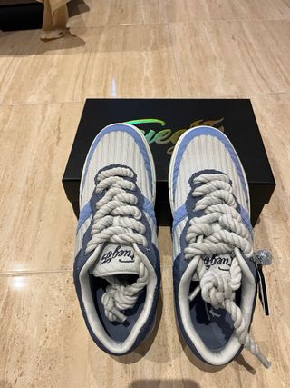 Zapatillas Fuego Azul Jade