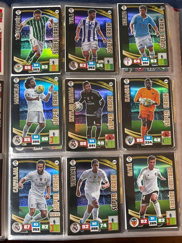 Lote cromos Adrenalyn 2015-16