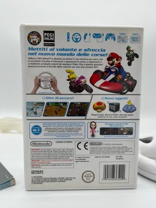 Nintendo Wii con Mario Kart e accessori