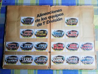 Album Liga 83-84 1ª División. 