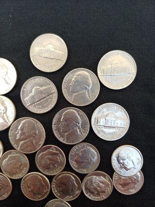 20 Monedas de Centavos de Dólar . 