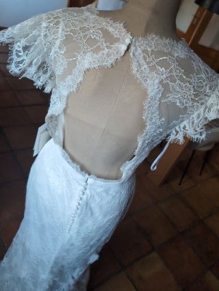 Vestido Novia Pronovias NUEVO T42 Muestra Tienda