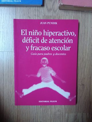 2x 12€ TDHA HIPERACTIVIDAD GUÍA  PADRES y DOCENTES