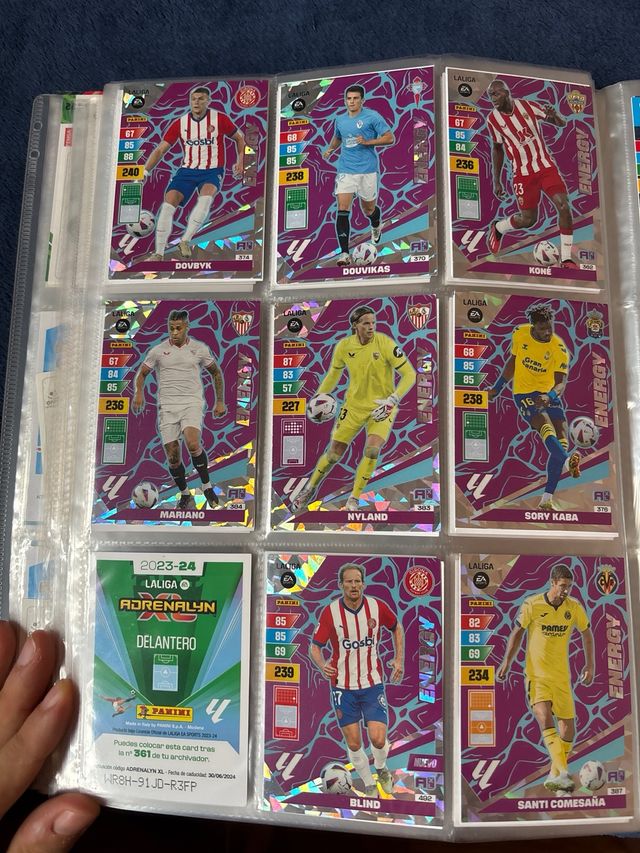 Lote cromos Adrenalyn XL 2023-24