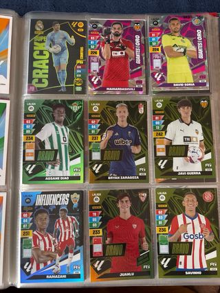 Lote cromos Adrenalyn XL 2023-24
