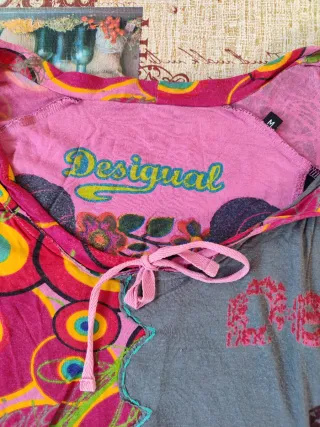 Camiseta Desigual Multicolor Mujer