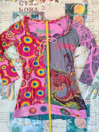 Camiseta Desigual Multicolor Mujer