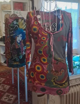 Camiseta Desigual Multicolor Mujer