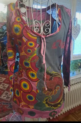 Camiseta Desigual Multicolor Mujer