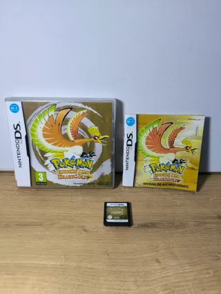 Pokémon HeartGold Edición Oro Nintendo DS