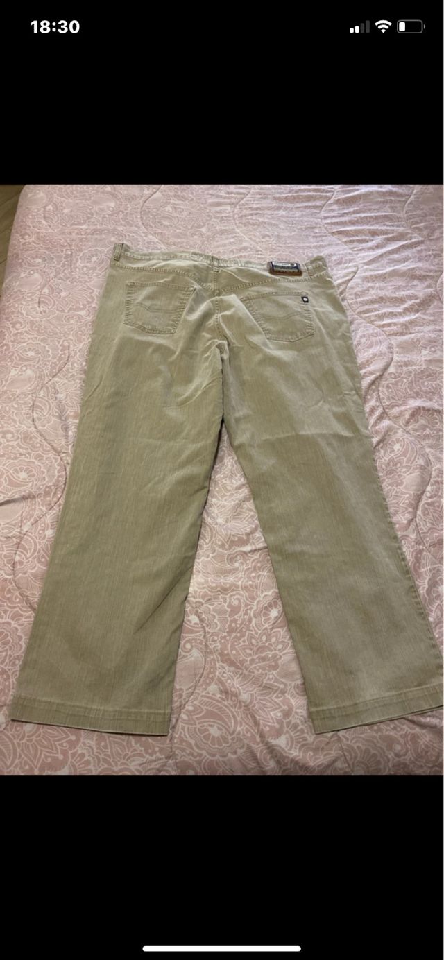 Pantaloni Navigare beige curvi taglia M