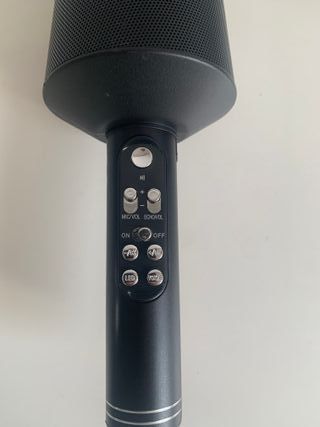 Micrófono Karaoke con Luces LED Bluetooth