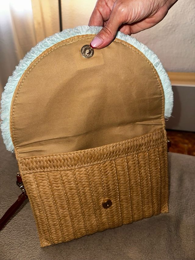 Bolso artesano con piedras