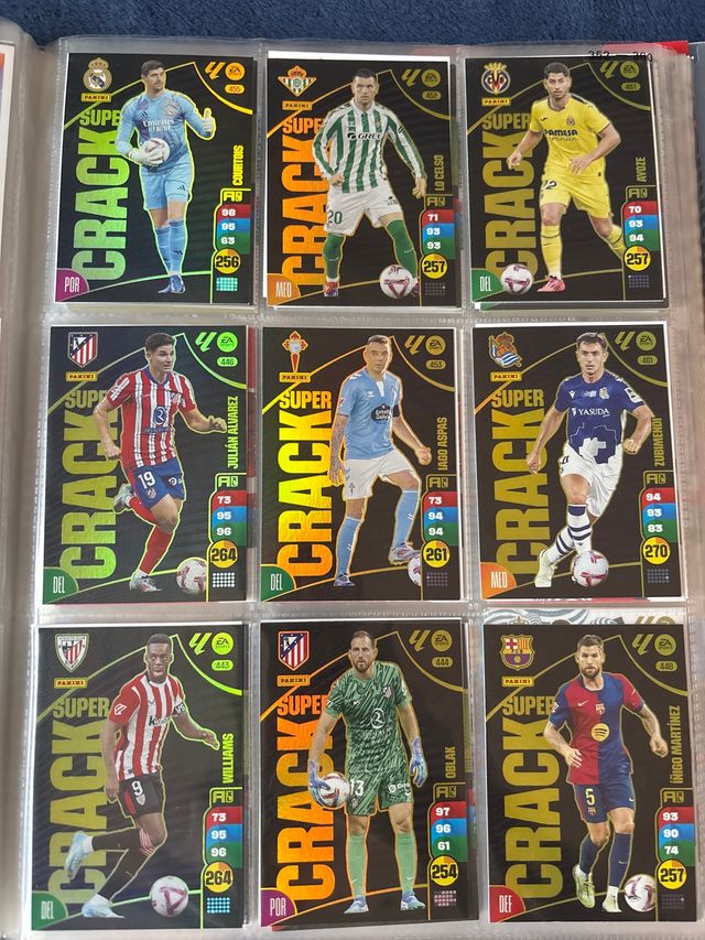 Lote Tarjetas Adrenalyn 2024-25