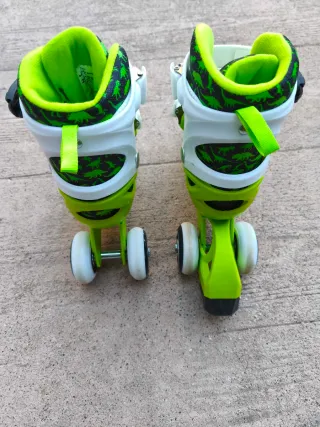 Patines niño en línea convertibles Talla 26-29 
