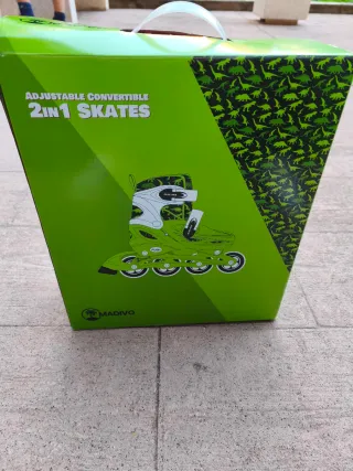 Patines niño en línea convertibles Talla 26-29 