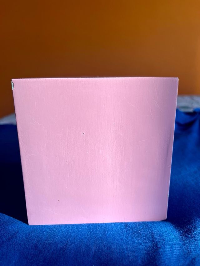 Torre de bloques rosa