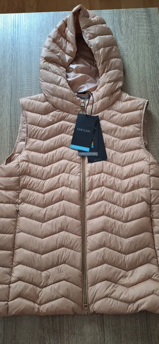 Chaleco Geox Rosa Nuevo con Etiqueta