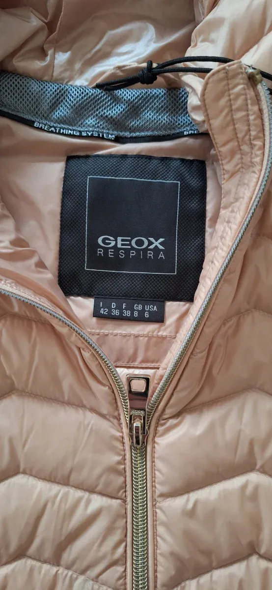 Chaleco Geox Rosa Nuevo con Etiqueta